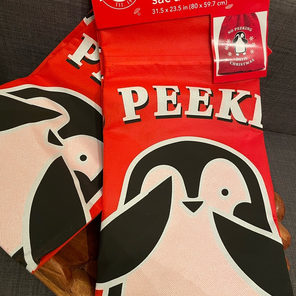 2 Christmas Gift Sacks - Picture 2 of 3